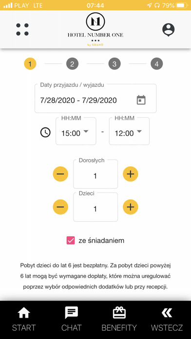 Grano Hotels Screenshot