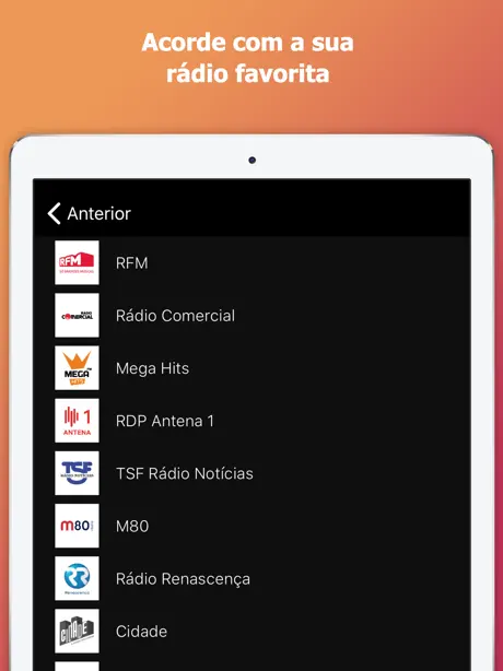 Despertador de música para mim