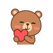 Icon for Cute Bear Stickers - WASticker - Insta‎nt D‎ig‎ital App