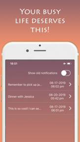 ToDo Notification Reminders screenshot