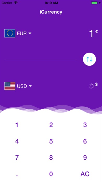 iCurrency - Exchange Rate Pro Screenshot