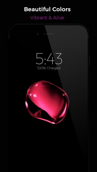 Black Lite - Live Wallpapers Screenshot
