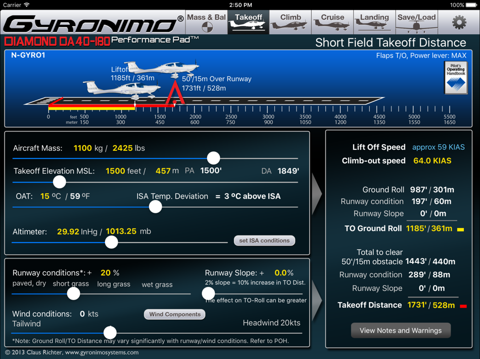 #2. DA40 180 (iOS) 由: Gyronimo, LLC