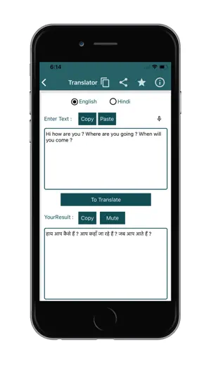 Hindi English Translators screenshot 2