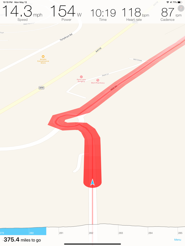 ‎Bike GPX Screenshot
