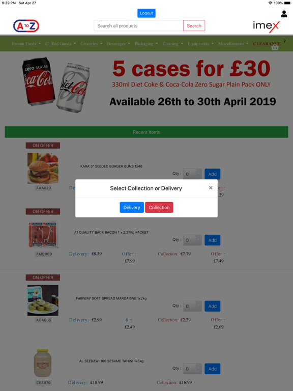 Screenshot #6 pour AtoZCatering