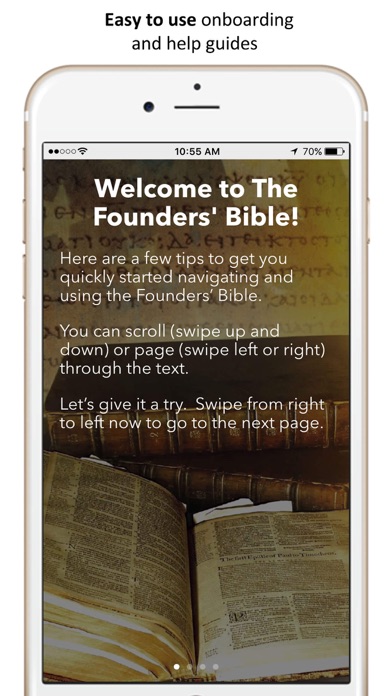The Founders' Bible Screenshot