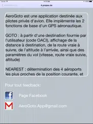 aerogoto iPad Captures Décran 3