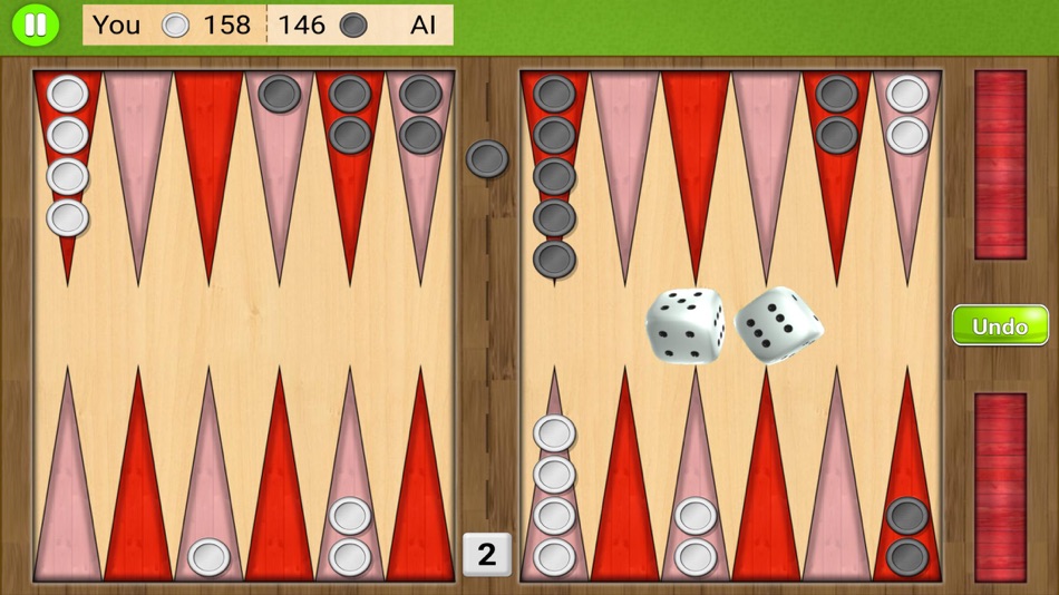 #5. Backgammon Unlimited (iOS) di: G Soft Team