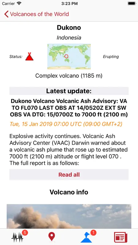 Volcanoes & Earthquakes screenshot 8 of 8
