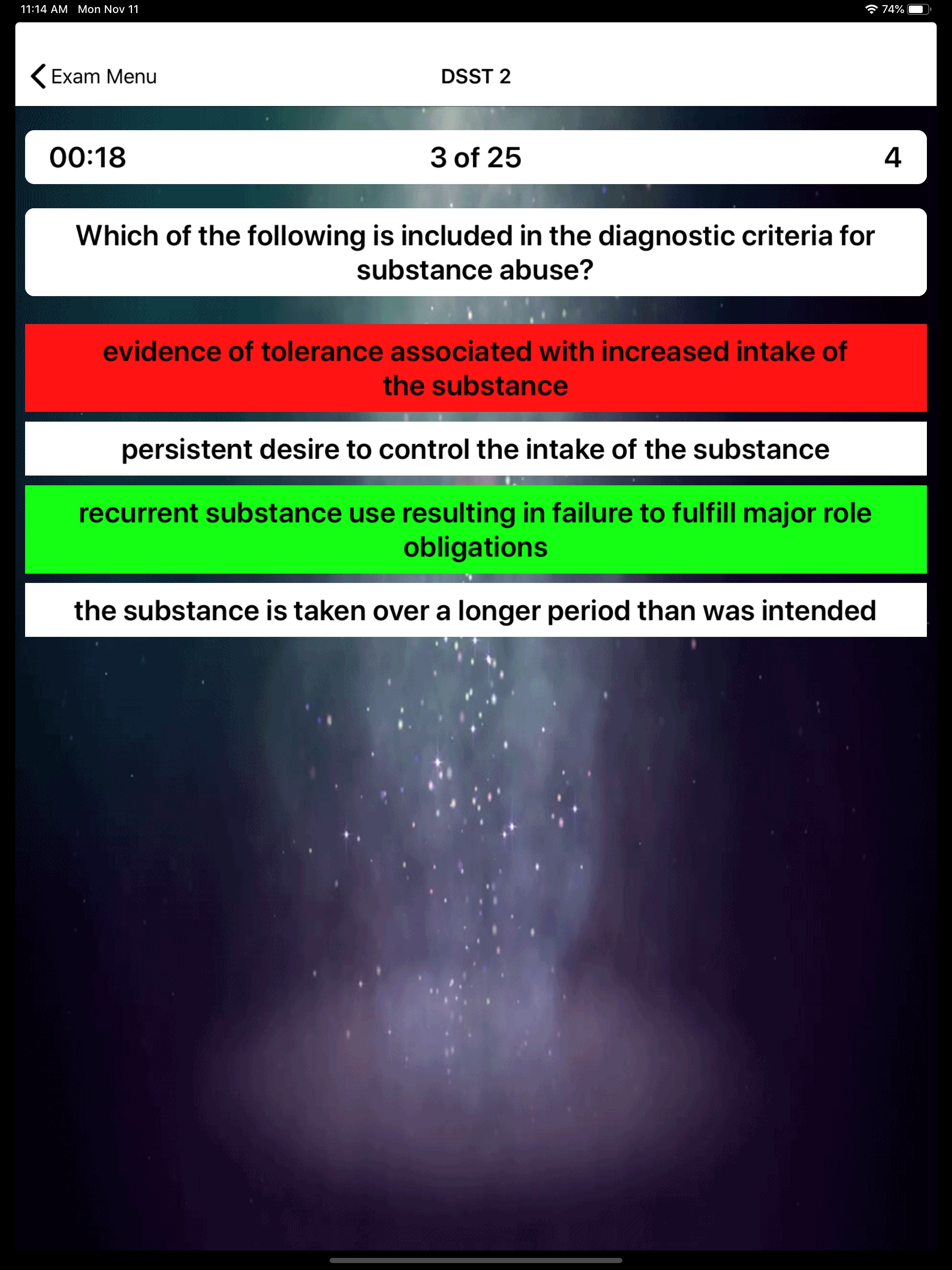 DSST Substance Abuse Prep screenshot 11