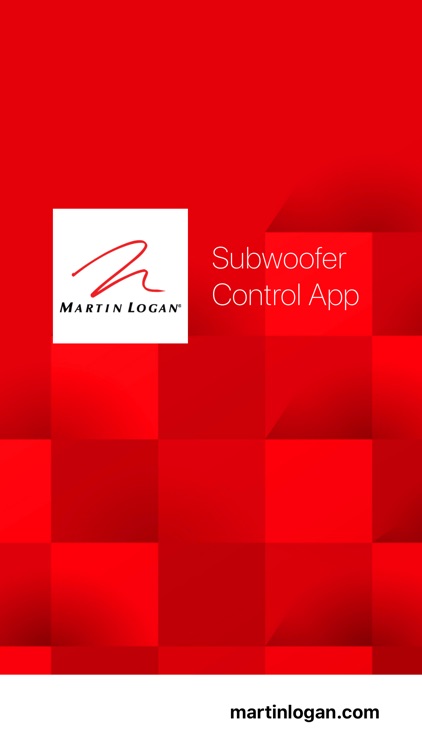 MartinLogan Subwoofer Control