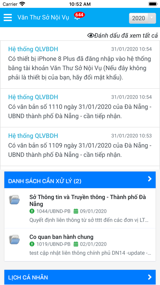 #2. QLVBĐH Đà Nẵng (iOS) 由: Danang City