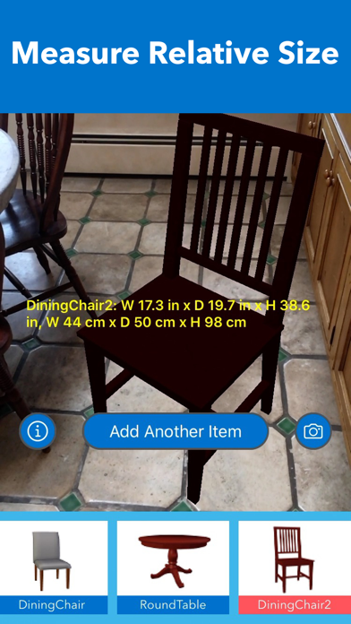 sqft AR iPhone screenshot 8 - Utilities app