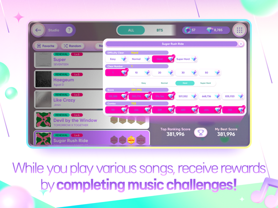 Rhythm Hive iPad app afbeelding 7