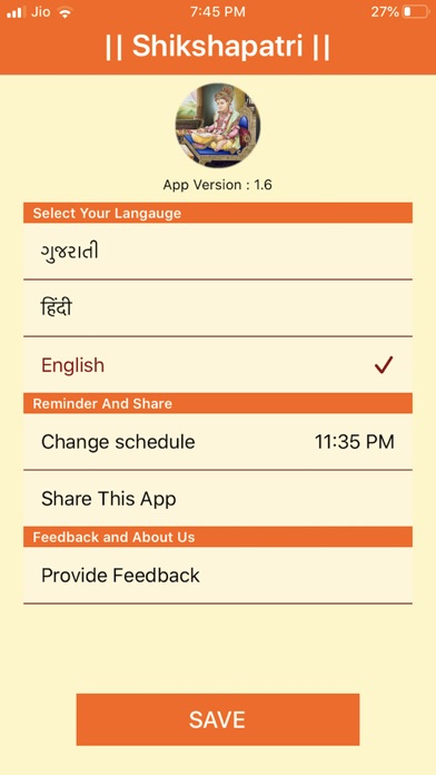 Screenshot #2 pour Shikshapatri-SwaminarayanGadi