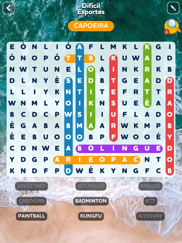 Caça palavras Brasileiro! screenshot 12