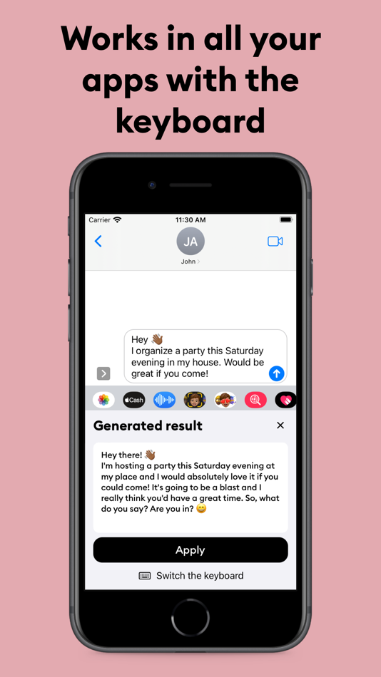 #4. AiText: Grammar & Spell Check (iOS) بواسطة: Mikhail Chelbaev