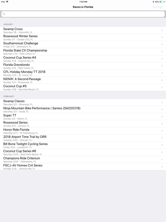 Race Ready - USA Cycling Races iPad screenshot 1 - Sports app