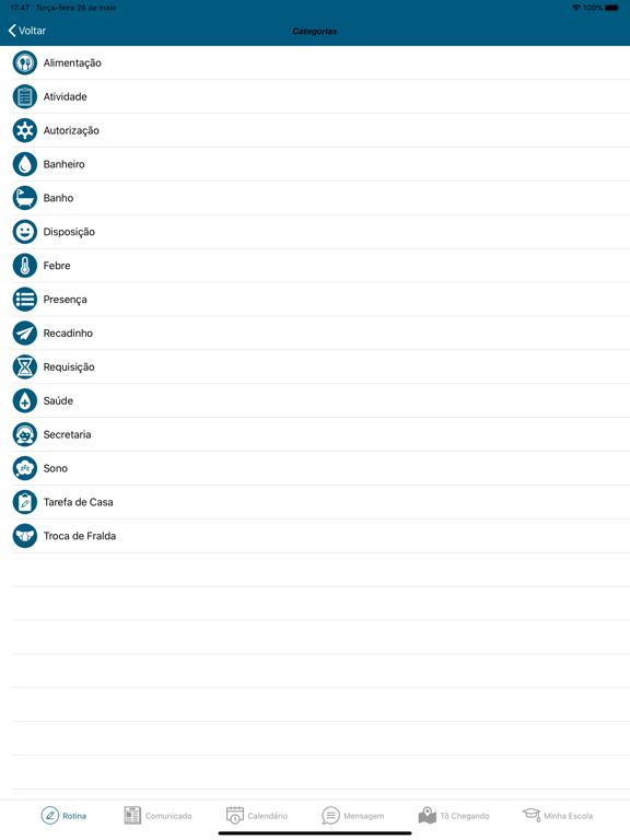 Colégio Objetivo Pouso Alegre iPad screenshot