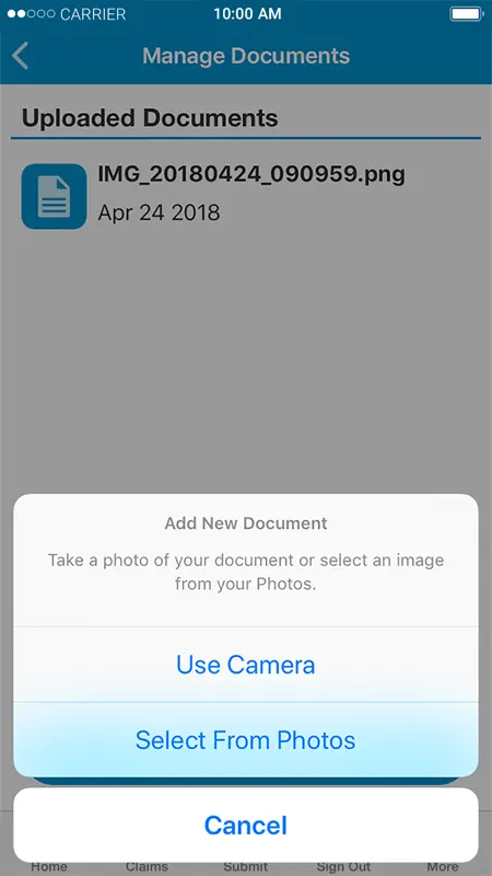 mybluecross® mobile screenshot 4 of 7