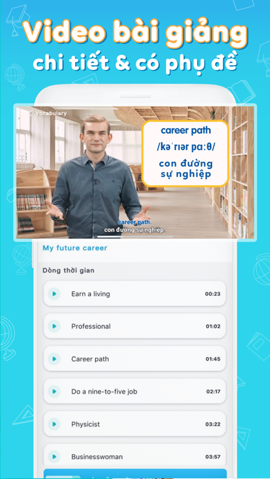 EDUPIA TEEN - Tiếng Anh THCS Screenshot
