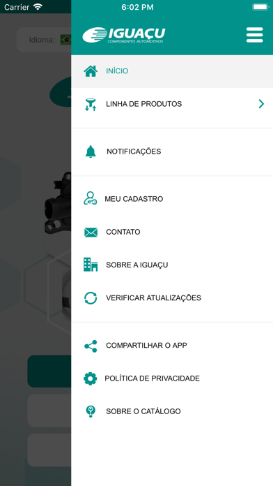 Iguaçu - Catálogo Screenshot