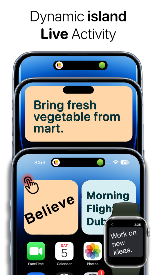 #2. Sticky Widgets Note 18 standby (iOS) 由: Amit Verma