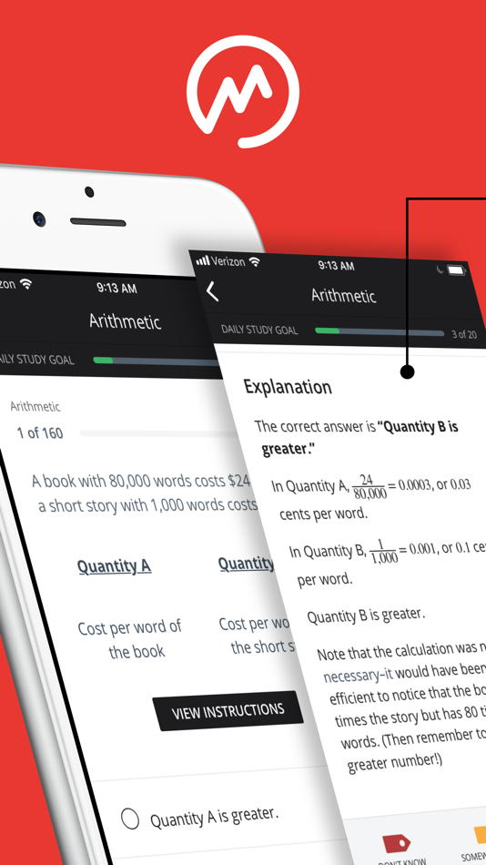 #1. Manhattan Prep | GRE Practice (iOS) 由: Higher Learning Technologies