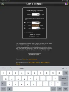 Loan & Mortgage iPad image 2