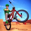 BMX 自転車 スタント 狂った ゲーム - iPadアプリ