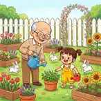 花园养花除草记