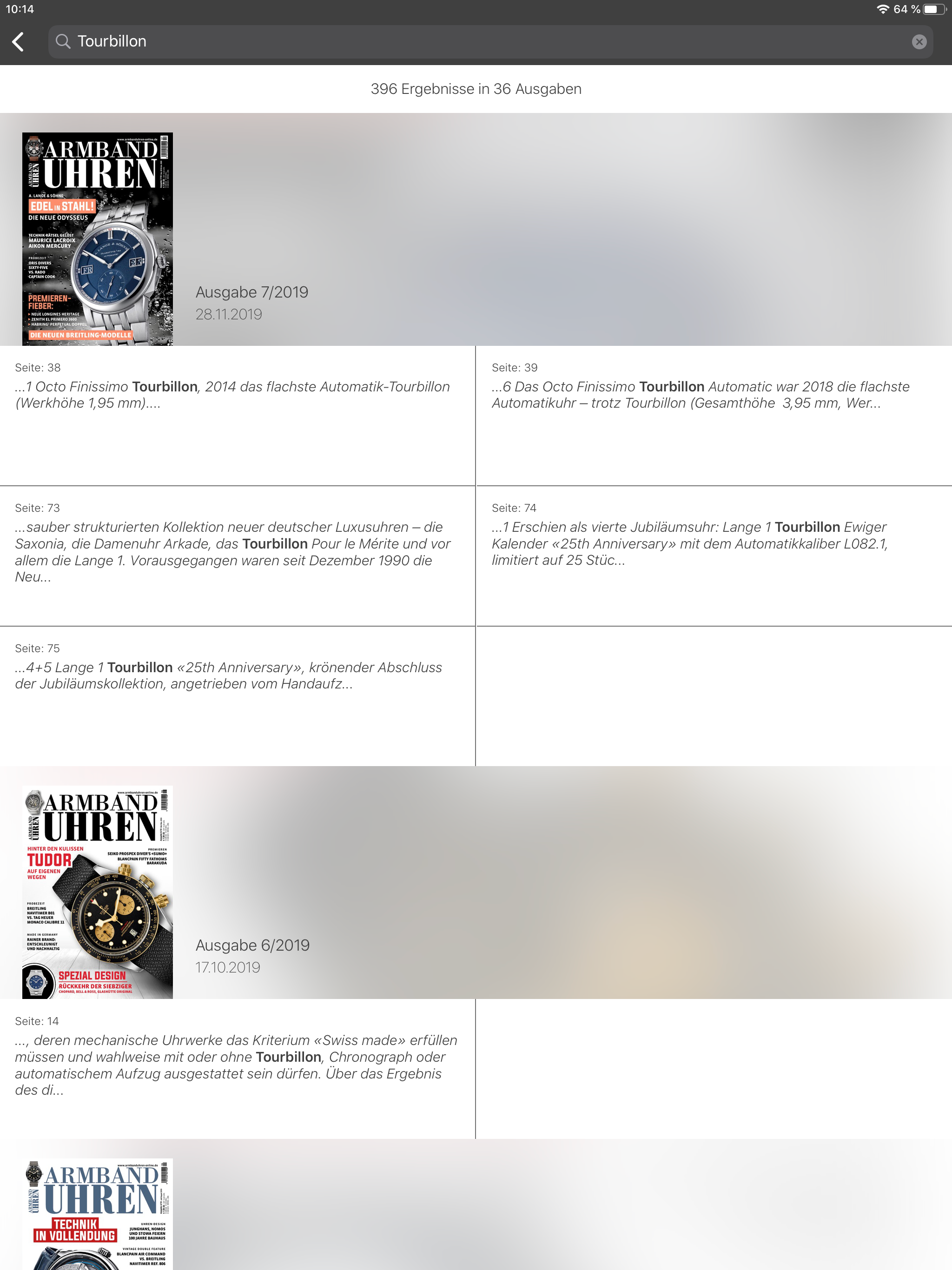 ARMBANDUHREN Magazin
