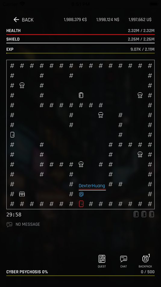 #3. Arclight City - Text based RPG (iOS) 由: Ching Huang