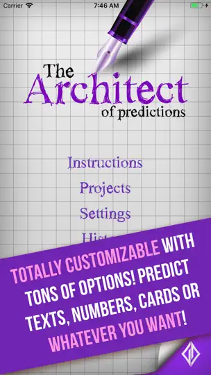 Captura de pantalla de The Architect Of Predictions en iPhone 1