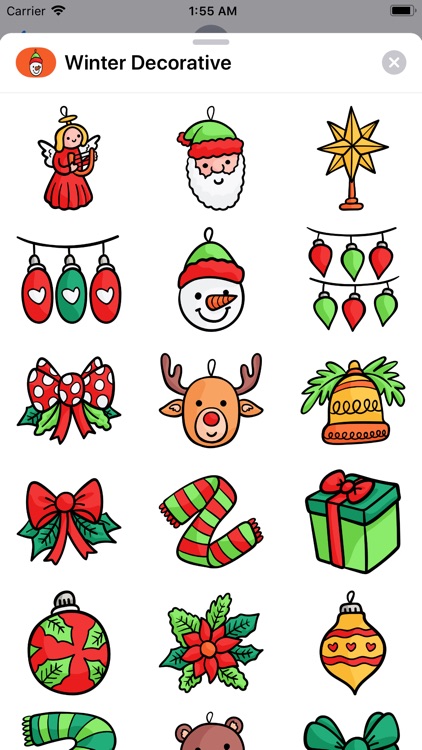 Winter Decorative Snowy