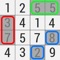 A puzzle game with numbers: Find pairs of numbers that are equal, ex: (2,2), (7,7) or that add up to 10, ex: (2,8), (5,5), (3,7) 