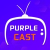 Purple Video Cast icon