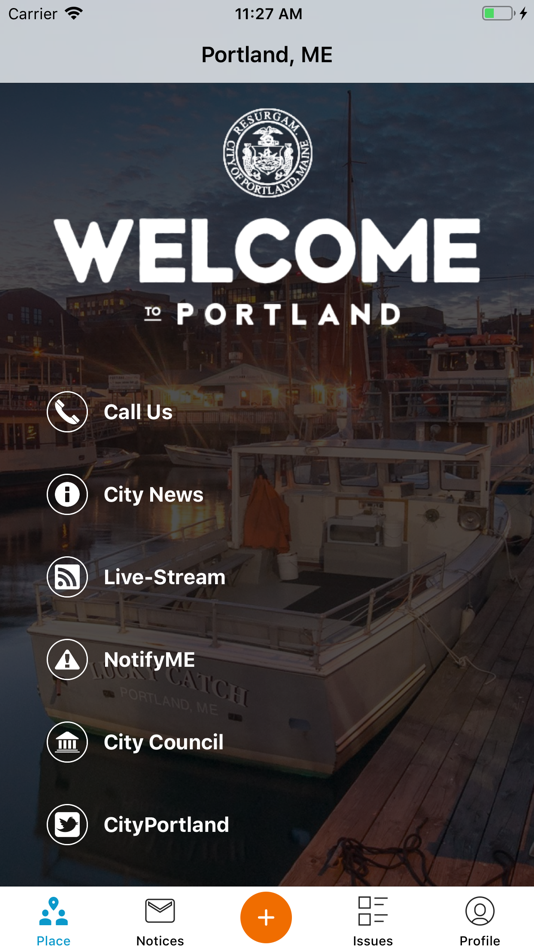#1. Fix It! Portland. (iOS) Podle: City of Portland, Maine