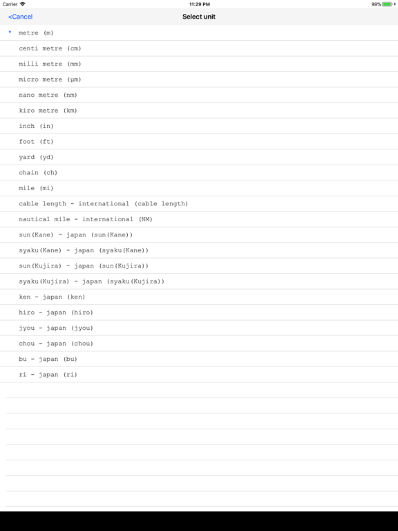 Screenshot #6 pour UnitConverter byNSDev