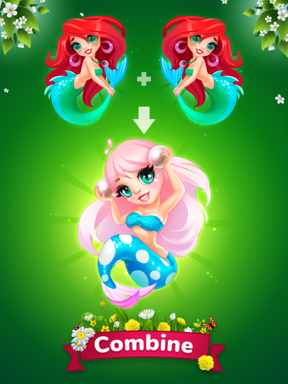Mermaid mansion-Fairy merge iPad screenshot 5 - Games app