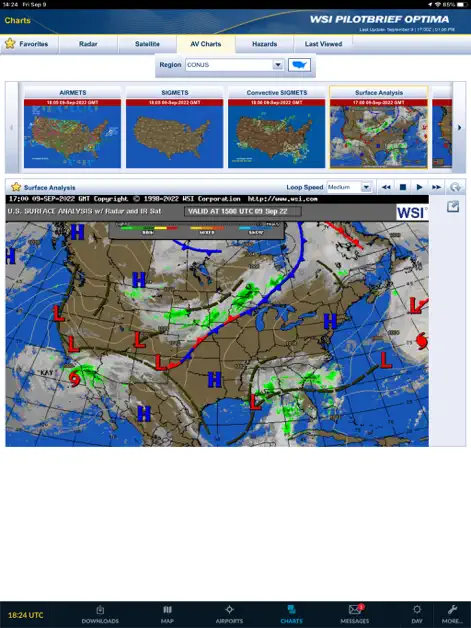 WSI Pilotbrief Optima - Weather App | MWM