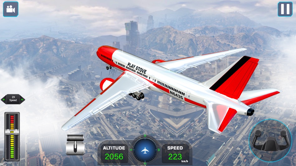 #3. Airplane Flying Simulator 3D (iOS) 由: Muhammad Imran