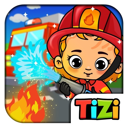 Tizi Town: Fire Station Games iOS App