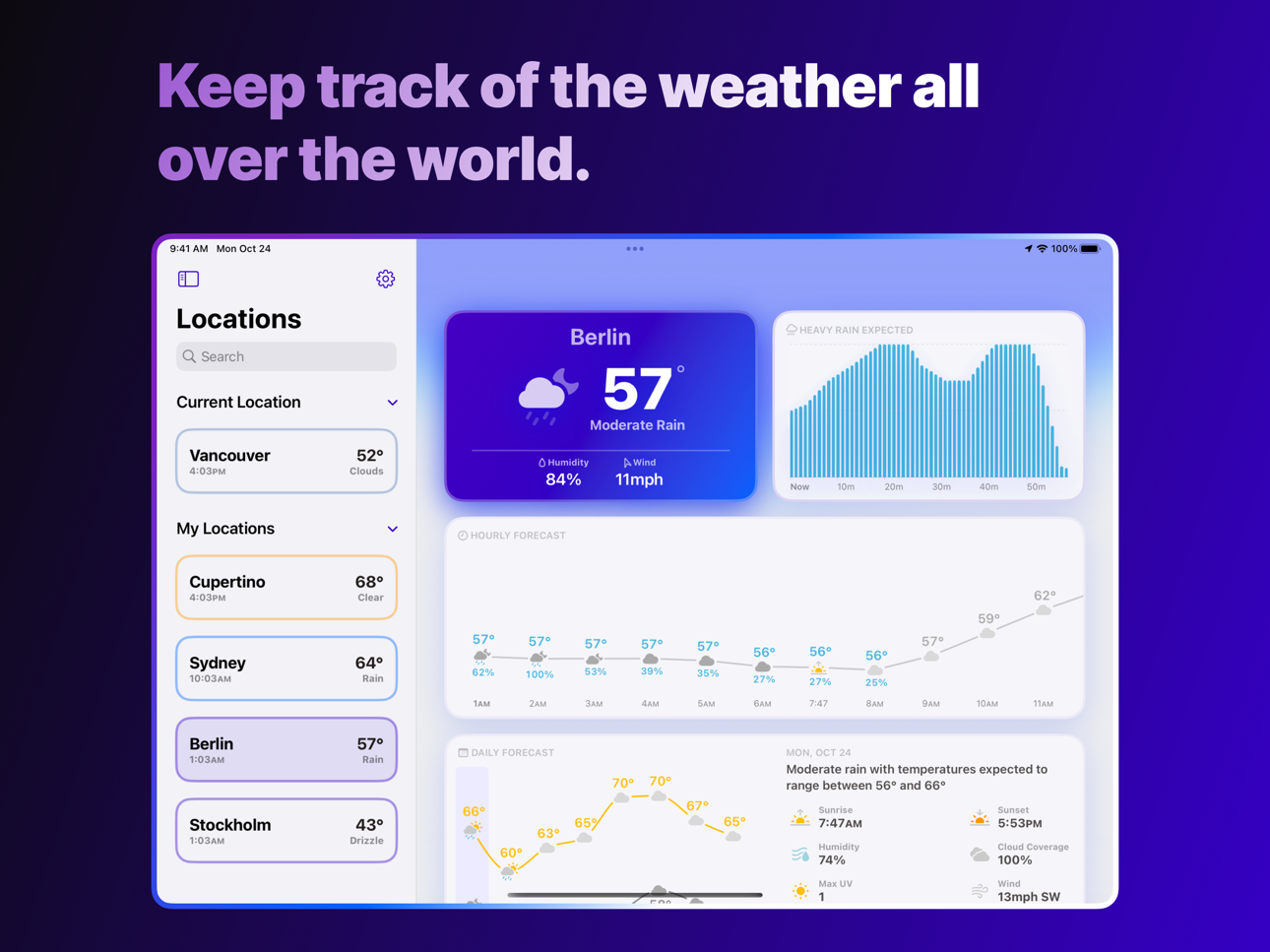Mercury Weather screenshot 2