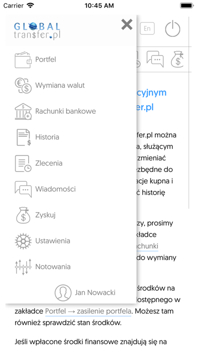App preview