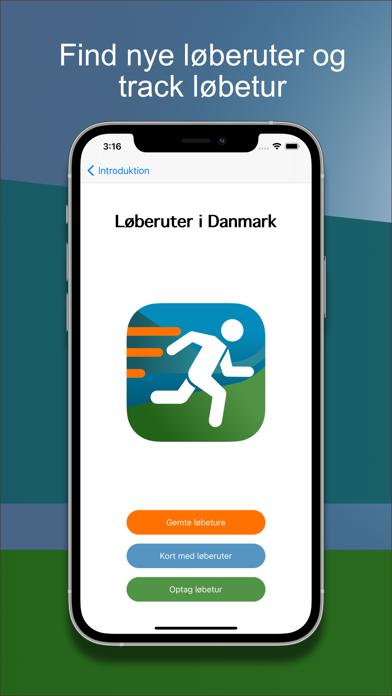 Løberuter i Danmark - løbe appのおすすめ画像1
