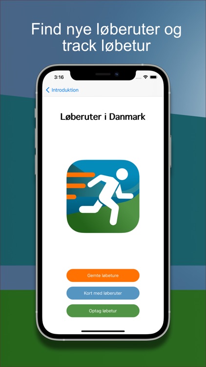 Løberuter i Danmark - løbe app