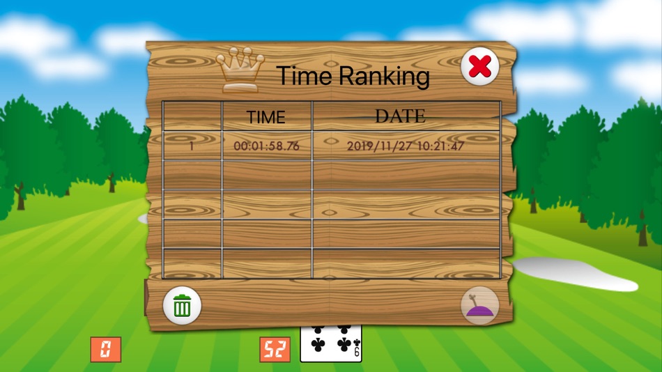 #2. Golf Solitaire Ext (iOS) By: ryo itou