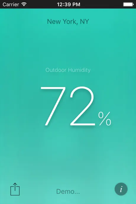 Humidity App